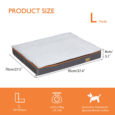 Matelas pour chien orthopédique lavable - Gros-Chien.com