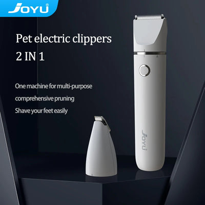 Tondeuse de Toilettage pour Chien 2 en 1 Étanche IPX7
