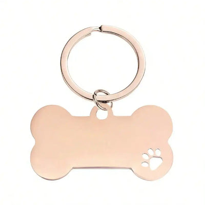 Médaille Gravée Double Face Inox pour Chien
