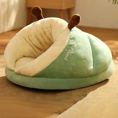 Panier Igloo Chausson à Bois de Renne pour Petit Chien