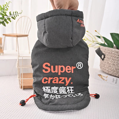 Manteau Coupe-Vent à Capuche pour Chien Petit à Grand