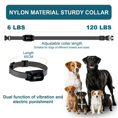 Collier Dressage Numérique LCD Gros Chien 800m