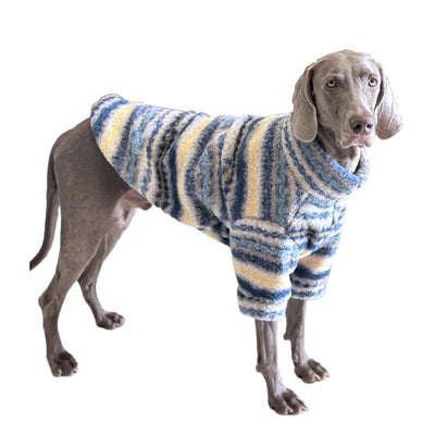 Pull Col Roule Chien Moyen Grand Gabarit
