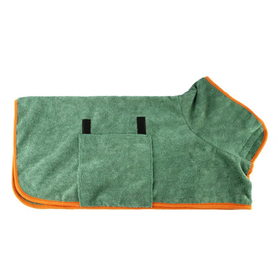 Peignoir Séchage Rapide 2 en 1 pour Chien