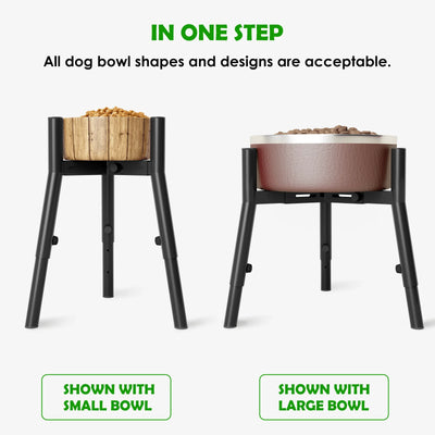 Support Gamelle Trépied Métal Grand Chien Hauteur Réglable