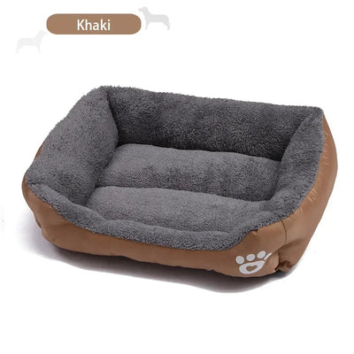 Panier Rectangulaire pour Chien Bords Rembourrés Lavable 6 Tailles