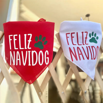Bandana Feliz Navidog Premier Noël Chien