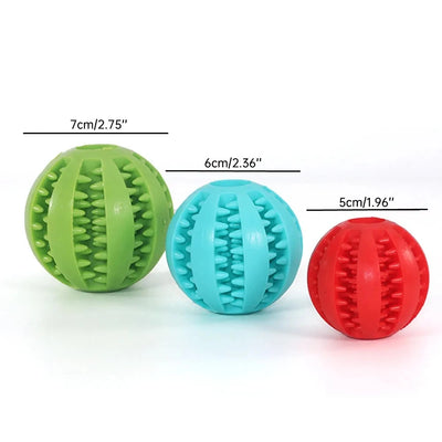 Jouet Indestructible Balle à Friandises à Mâcher 5-7 cm