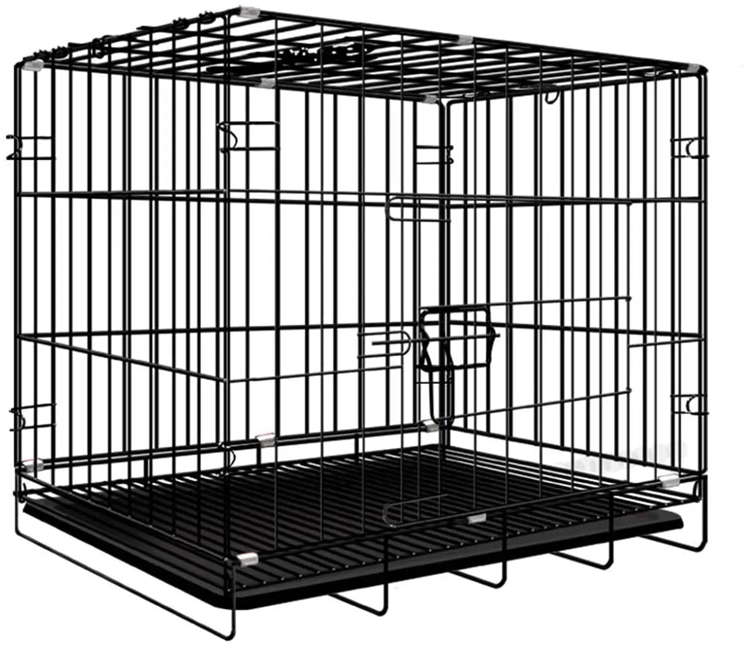 Cage Pliable en Métal Anti-Évasion pour Grand Chien