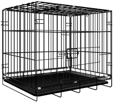 Cage Pliable en Métal Anti-Évasion pour Grand Chien