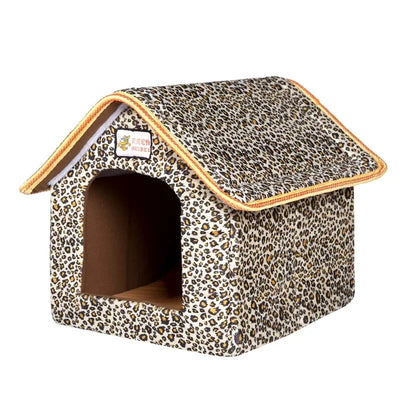 Niche d'Intérieur Pliable pour Petit et Moyen Chien