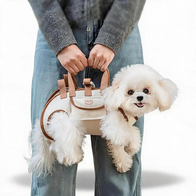 Harnais de Portage Petit Chien Poignées Réglable 10 kg