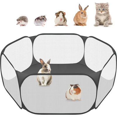 Parc pour Chien Pop-Up Hexagonal 6 Coloris 120 cm