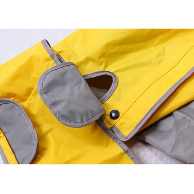 Manteau Imperméable Combinaison Intégrale Capuche Chien 4 Pattes