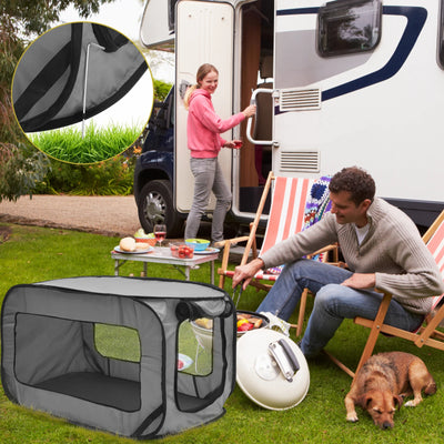 Caisse Pliable de Transport pour Chien Pop-Up 93 cm