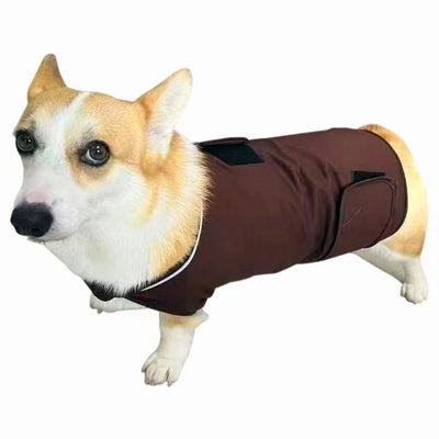 Vêtement Apaisant Anti-Anxiété Réglable Col Amovible Chien Voyage
