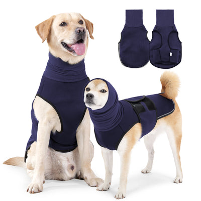 Vêtement Apaisant Anti-Anxiété avec Col Chauffe-Cou pour Chien