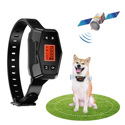 Clôture Électronique Sans Fil pour Chien GPS Rayon 900 m