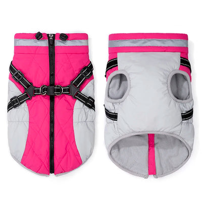 Manteau d'Hiver Chien Harnais Intégré Toutes Tailles