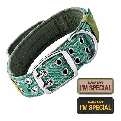 Collier Tactique Militaire Poignée Gros Chien