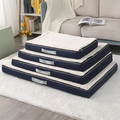 Matelas Mémoire de Forme pour Chien, Housse Lavable, 10 cm