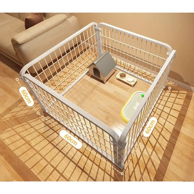 Enclos Modulable pour Chien d'Intérieur Haut et Robuste