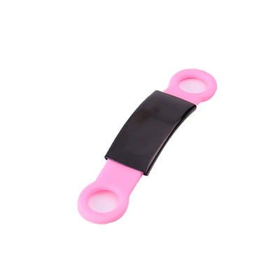 Médaille Gravée Silicone Acier Inoxydable Chien et Chat
