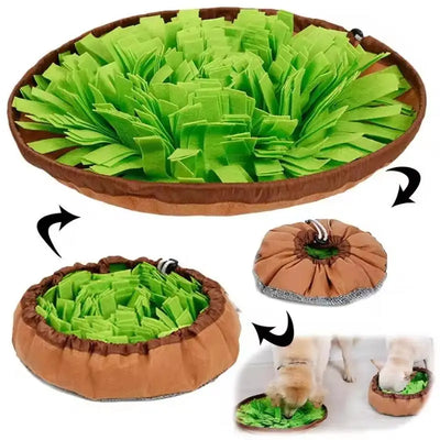 Tapis de Fouille Rond Pliable 44 cm pour Chien