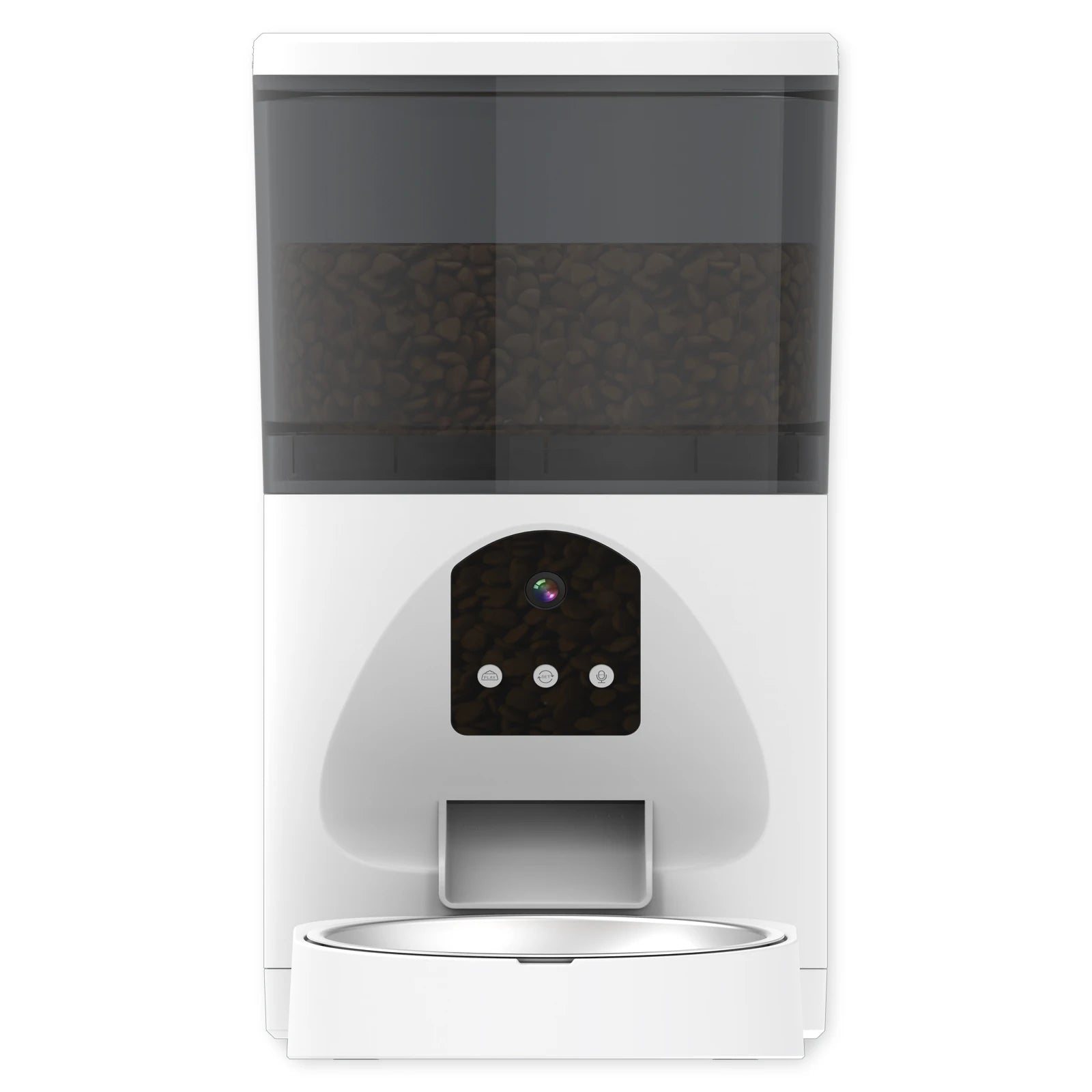 Distributeur de Croquettes 6 L Caméra HD Audio Bidirectionnel