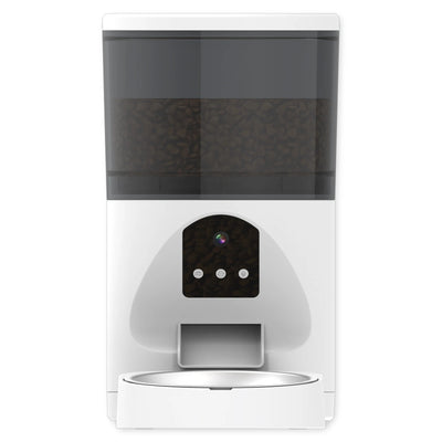 Distributeur de Croquettes 6 L Caméra HD Audio Bidirectionnel