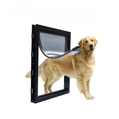 Porte pour Chien Grandes Races PVC Berger Allemand Rottweiler