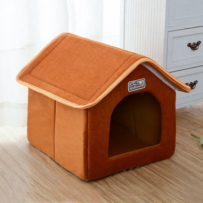 Niche d'Intérieur Pliable pour Petit et Moyen Chien