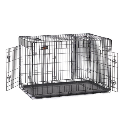 Cage pour Chien Feandrea Pliable 2 Portes 122 cm