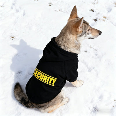 Sweat à Capuche Security Doublé Polaire pour Chien