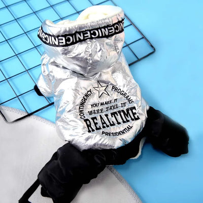 Combinaison Imperméable de Neige Petit Chien Doublure Polaire