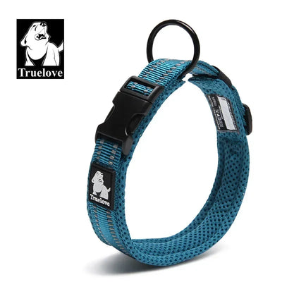 Collier Maille Nylon Réfléchissant Gros Chien