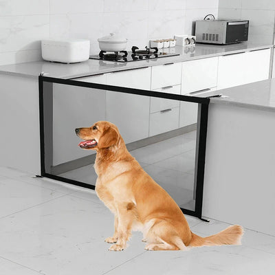 Barrière pour Chien Filet Sans Perçage Hauteur 78 cm