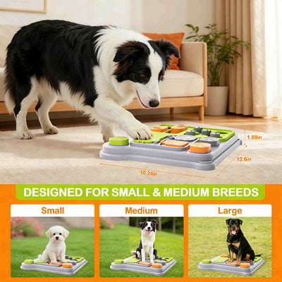 Jouet Puzzle Chien Niveau 2 Plateau Rectangulaire Friandises