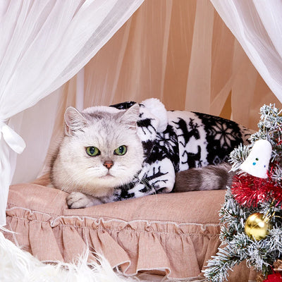 Pyjama Polaire Noël Renne Petit et Moyen Chien