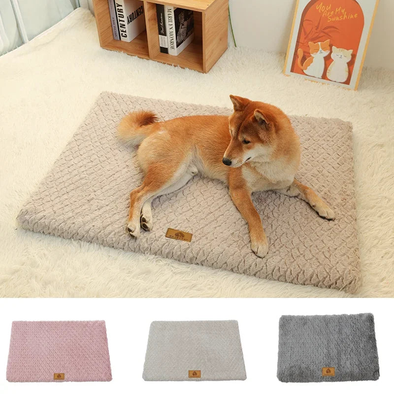 Matelas Orthopédique pour Chien Mémoire de Forme Housse Amovible