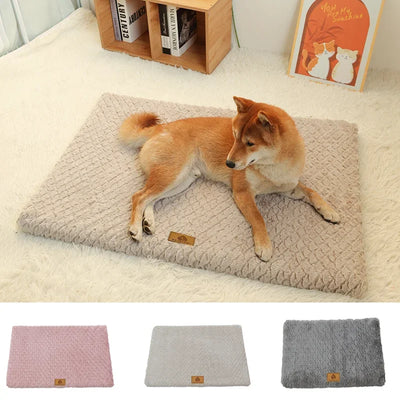 Matelas Orthopédique pour Chien Mémoire de Forme Housse Amovible