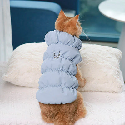 Manteau Coton Chaud à Bretelles pour Gros Chien