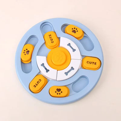 Jouet Interactif pour Chien Plateau Puzzle à Friandises