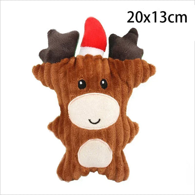 Jouet Peluche de Noël Couineur pour Chien