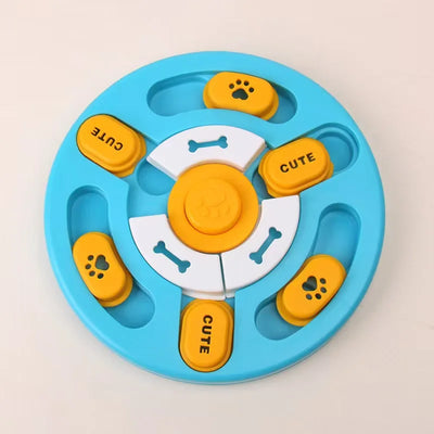 Jouet Interactif pour Chien Plateau Puzzle à Friandises