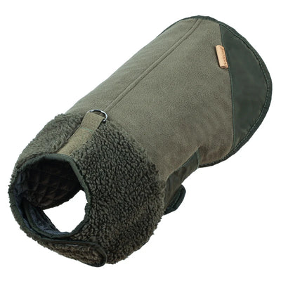 Manteau Sherpa Polaire Lévrier Whippet Coupe-Vent
