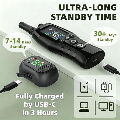 Collier Dressage 4900ft IP67 Rechargeable Gros Chien