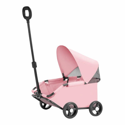 Poussette pour Chien Pliable 4 Roues Poignée Télescopique