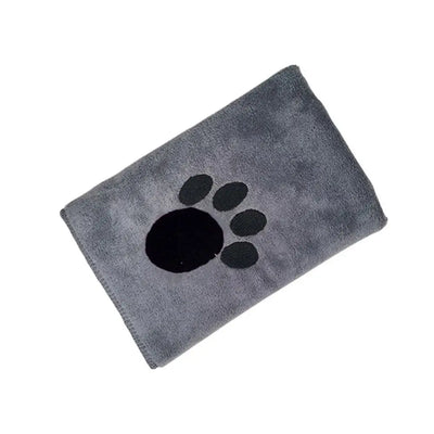 Serviette de Toilettage Microfibre Douce Chien