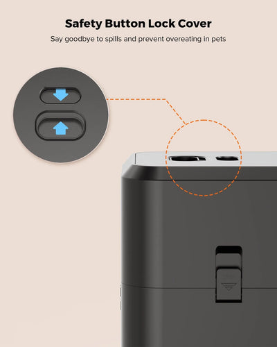 Distributeur de Croquettes Compact 2 L WiFi Programmable
